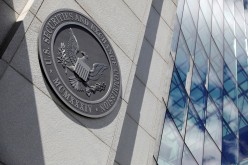The seal of the U.S. Securities and Exchange Commission (SEC) is seen at their headquarters in Washington, D.C., U.S