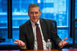 St. Louis Fed President James Bullard speaks about the U.S. economy during an interview in New York 