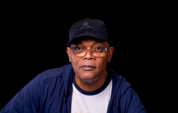 Actor Samuel L. Jackson poses for a portrait for Captain Marvel in Beverly Hills, California ,