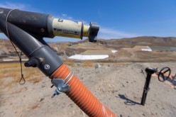 A gas collection well head is shown at the Frank R. Bowerman landfill in Irvine, California where the methane collected is used to power 26,000 homes in neighboring Anaheim, 