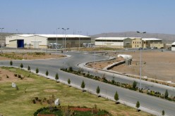 A view of the Natanz uranium enrichment facility 250 km (155 miles) south of the Iranian capital Tehran, 