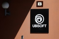 The logo of Ubisoft is seen in Montreuil, near Paris, France,