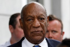 Actor and comedian Bill Cosby leaves the Montgomery County Courthouse after the first day of his sexual assault trial's sentencing hearing in Norristown, Pennsylvania,
