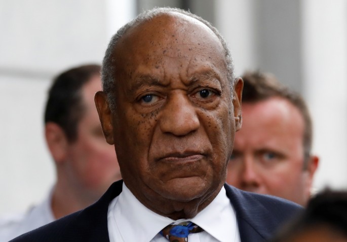 Actor and comedian Bill Cosby leaves the Montgomery County Courthouse after the first day of his sexual assault trial's sentencing hearing in Norristown, Pennsylvania,