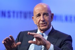 Thomas Barrack, Executive Chairman, Colony Northstar, speaks at the Milken Institute's 21st Global Conference in Beverly Hills, California, U.S