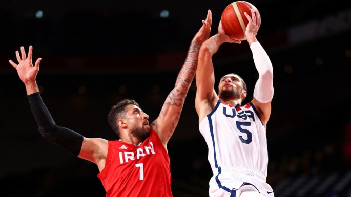 Tokyo 2020 Olympics - Basketball - Men - Group A - United States v Iran - Saitama Super Arena, Saitama, Japan