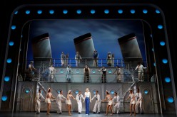 Sutton Foster and the cast of 'Anything Goes' perform during a media day for the show running at the Barbican Centre theatre in London, Britain