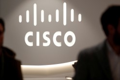 The logo of U.S. networks giant Cisco Systems is seen at their headquarters in Issy-les-Moulineaux, near Paris, France,