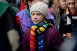 Swedish climate activist Greta Thunberg takes part in the rally ''Europe Climate Strike'' in Brussels, Belgium,