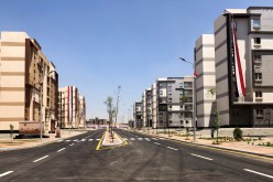A view of residential units where mid-level civil servants of Egypt's new Administrative Capital will be housed, in Badr City, outskirts of Cairo