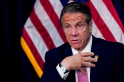 New York Governor Andrew Cuomo speaks during a news conference, in New York, U.S.,