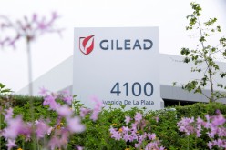 Gilead Sciences biotech company is seen after they announced a Phase 3 Trial of the investigational antiviral drug remdesivir in patients with severe coronavirus disease (COVID-19),