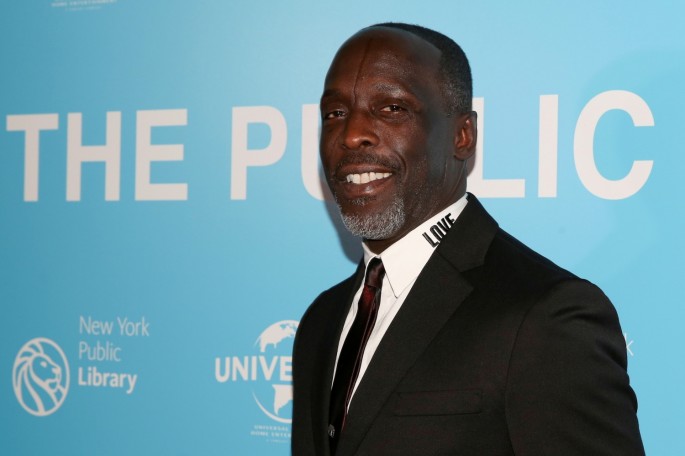 Michael K Williams arrives for the premiere of "The Public" at the New York Public Library in New York, U.S.