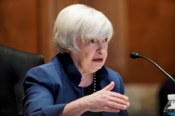 U.S. Treasury Secretary Janet Yellen answers questions during the Senate Appropriations Subcommittee hearing to examine the FY22 budget request for the Treasury Department on Capitol Hill in Washington, DC, U.S