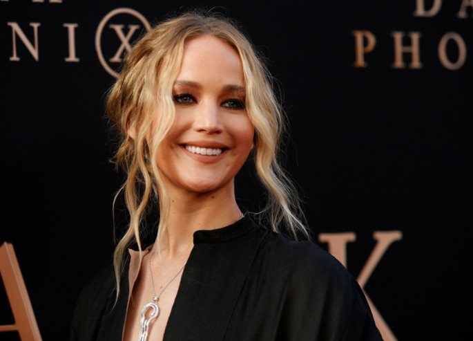 Actor Jennifer Lawrence poses at the premiere for the film "Dark Phoenix" in Los Angeles, California, U.S.,
