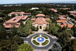 Stanford University's campus is seen from atop Hoover Tower in Stanford, California, U.S.
