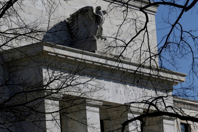 Federal Reserve Board building on Constitution Avenue is pictured in Washington, U.S.,