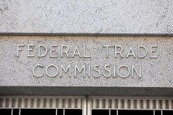 Signage is seen at the Federal Trade Commission headquarters in Washington, D.C., U.S.,