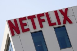 The Netflix logo is seen on their office in Hollywood, Los Angeles, California, U.S