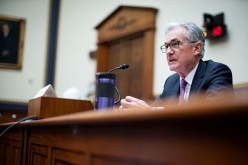 Federal Reserve Chairman Jerome Powell attends the House Financial Services Committee hearing on Capitol Hill in Washington, U.S.