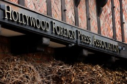 An exterior of the Hollywood Foreign Press Association (HFPA) headquarters is seen, in West Hollywood, California, U.S., 