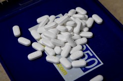 Tablets of the opioid-based Hydrocodone at a pharmacy in Portsmouth, Ohio,