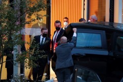 U.S. National Security Adviser Jake Sullivan leaves from the Hyatt Regency Zurich Airport hotel, in Zurich, Switzerland,