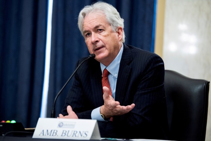 William Burns testifies during a Senate Intelligence Committee hearing for his nomination as Central Intelligence Agency (CIA) director on Capitol Hill in Washington,