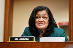 Rep. Pramila Jayapal, (D-WA), speaks during a hearing of the House Judiciary Subcommittee on Antitrust, Commercial and Administrative Law on 
