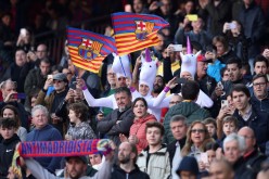 Soccer Football - La Liga Santander - FC Barcelona v Eibar - Camp Nou, Barcelona, Spain 