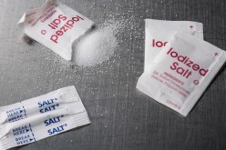 Packets of table salt are pictured in this illustration following the Food and Drug Administration's new guidelines for sodium intake in the Manhattan borough of New York City, New York,