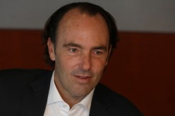 Kyle Bass, founder of Hayman Capital Management, speaks during the Reuters Global Investment 2019 Outlook Summit in New York, U.S.