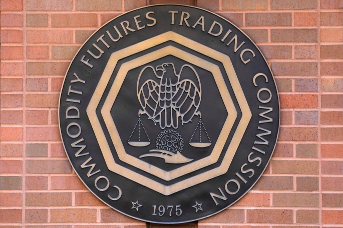 Signage is seen outside of the US Commodity Futures Trading Commission (CFTC) in Washington, D.C., U.S.,