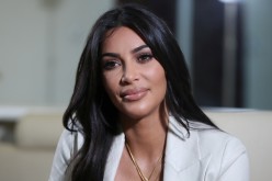 Reality TV personality Kim Kardashian attends an interview with Reuters at the World Congress on Information Technology (WCIT) in Yerevan, Armenia