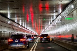 Traffic is seen at the Lincoln Tunnel ahead of the July 4th holiday, in New York City, New York, U.S.,