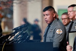 Santa Fe authorities hold a news conference after actor Alec Baldwin accidentally shot and killed cinematographer Halyna Hutchins on the film set of the movie 