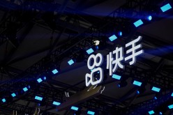 The logo of online video service operator Kuaishou Technology is seen at the China Digital Entertainment Expo and Conference, also known as ChinaJoy, in Shanghai, China
