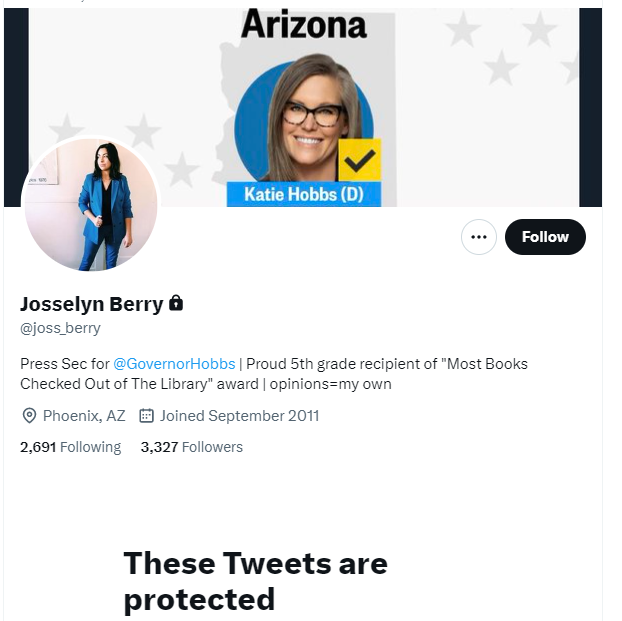 Arizona Governor's Spokesperson Resigns Over Controversial "Transphobes" Tweet