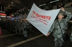 China has previously sent army medical workers to Africa as part of its health development ties with the country.