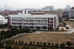 Jiaotong University campus at Zhangjiang High Technology Park.