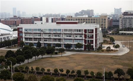 Jiaotong University campus at Zhangjiang High Technology Park.