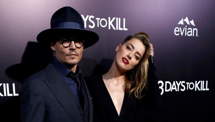 Johnny Depp and Amber Heard are a famous couple in Hollywood.