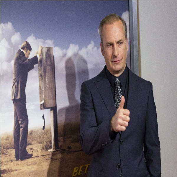 Cast member Bob Odenkirk poses at the premiere of the television series "Better Call Saul" at the Regal Cinemas L.A. LIVE in Los Angeles, California.