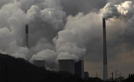 Pollution from coal fired plant