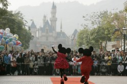 Hong Kong Disneyland hits record-breaking sales of $42.84 million.