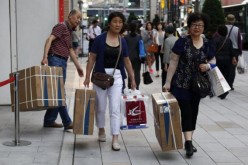 While in Japan, Chinese customers bought specialty goods such as luxury items, facial masks, household items, and even toilet seats. 