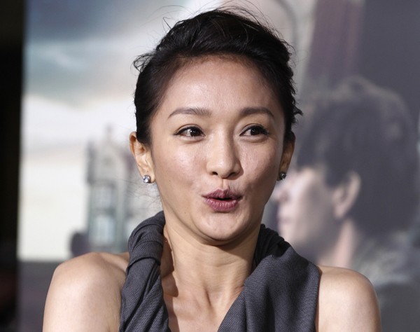 Veteran actress and first-time movie producer Zhou Xun admits the job is taxing.