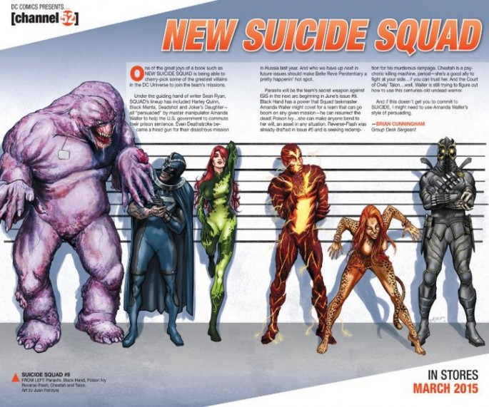 The Suicide Squad Line-Up
