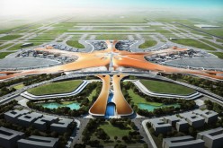 The star-shaped design for the Beijing airport.