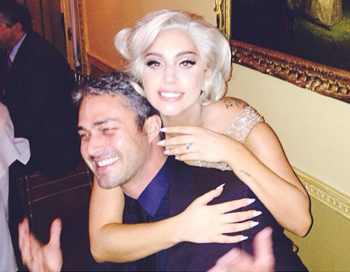 Taylor Kinney and Lady Gaga are engaged.